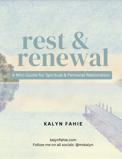 Rest & Renewal: A Mini Guide for Spiritual & Personal Restoration