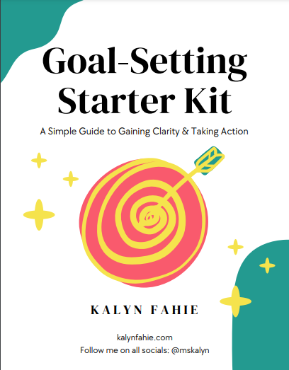 Goal Setting Starter Kit: A Simple Guide to Gaining Clarity & Taking Action - Digital Download