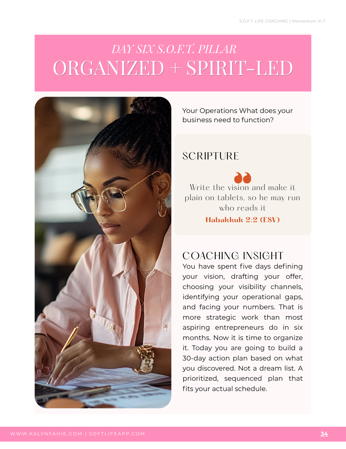 Momentum in 7: A 7-Day Business and Faith Challenge for Christian Women Entrepreneurs