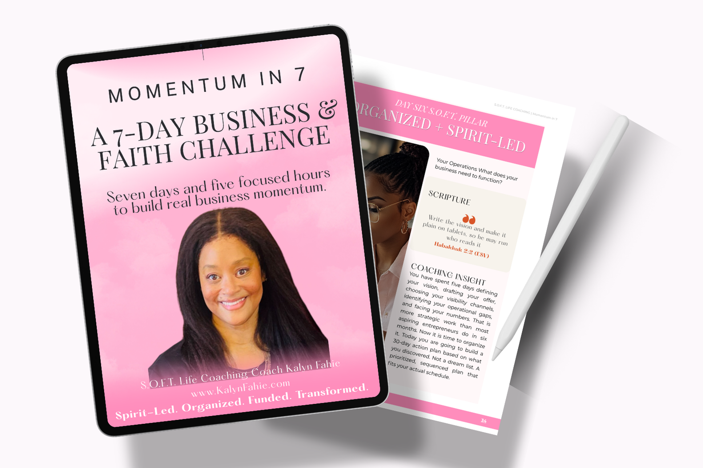 Momentum in 7: A 7-Day Business and Faith Challenge for Christian Women Entrepreneurs