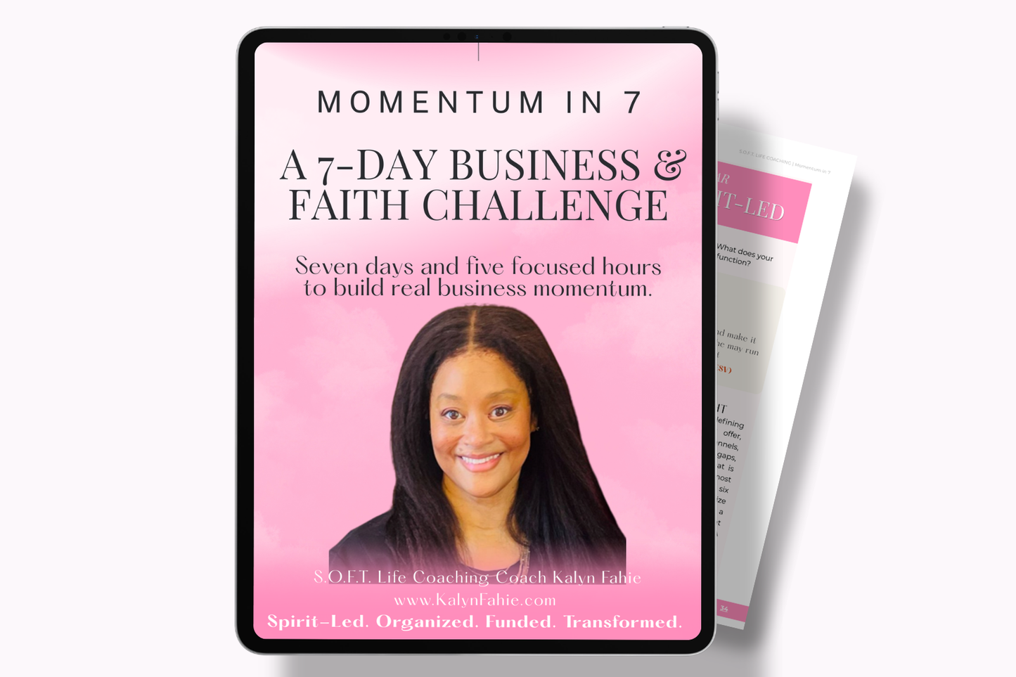 Momentum in 7: A 7-Day Business and Faith Challenge for Christian Women Entrepreneurs