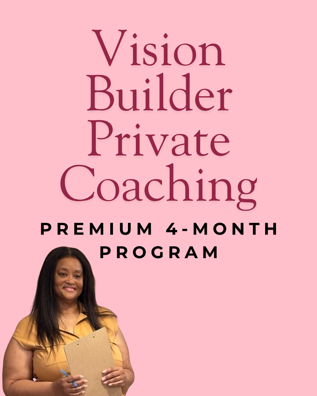 Vision Builder Private Coaching - Premium 4-Month Program | S.O.F.T. Life Coaching