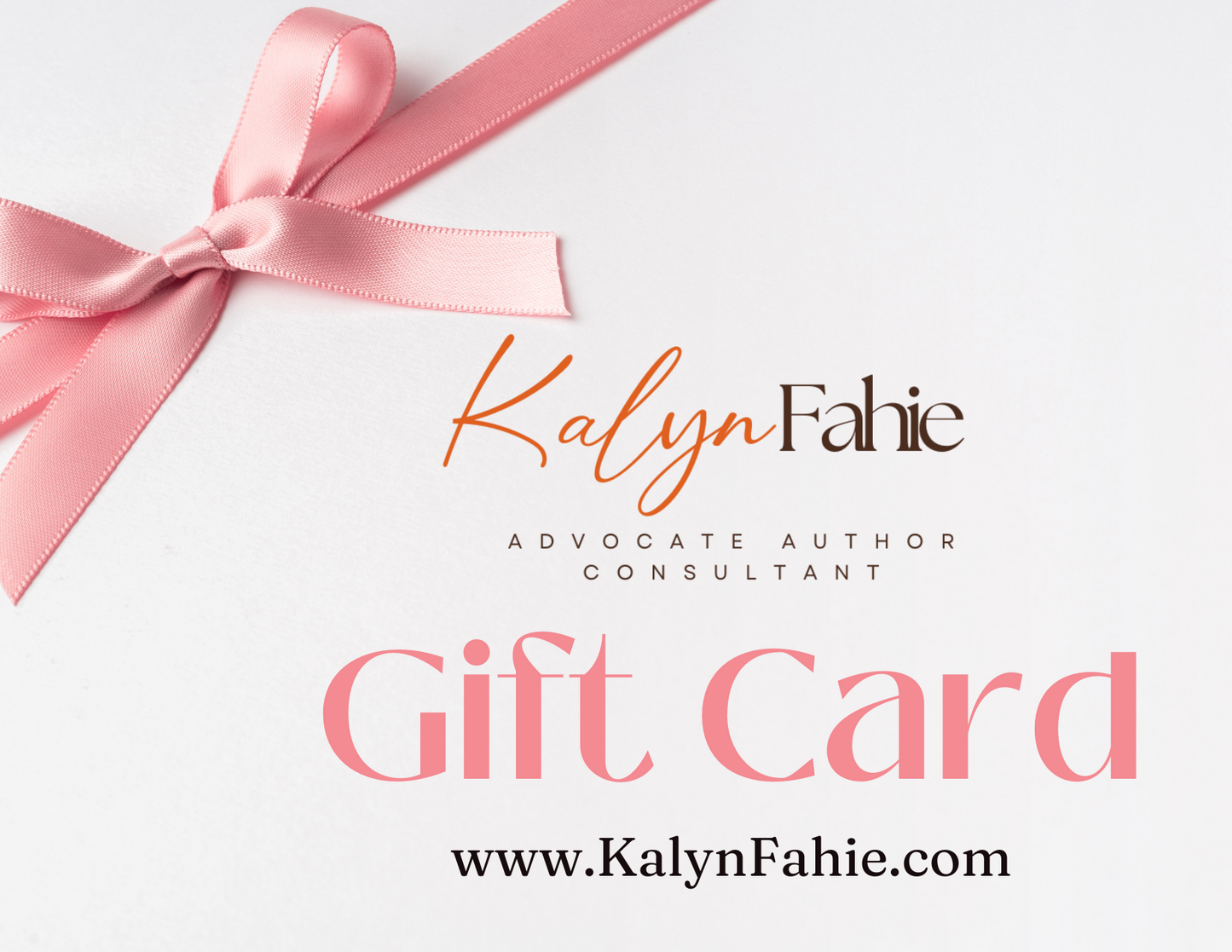 $100 Gift Card - KalynFahie.com